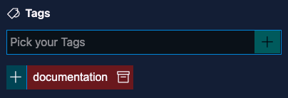Add a new tag