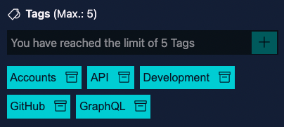 Taxonomy limit