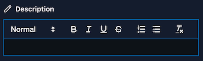 WYSIWYG controls